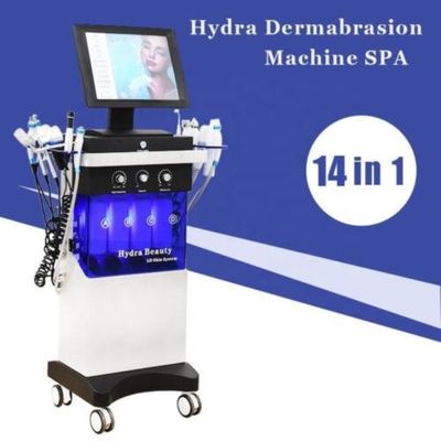 Machine de microdermabrasion hydrafaciale 14 en 1 multifonctionnelle